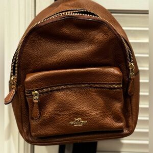 Coach mini back pack, brown